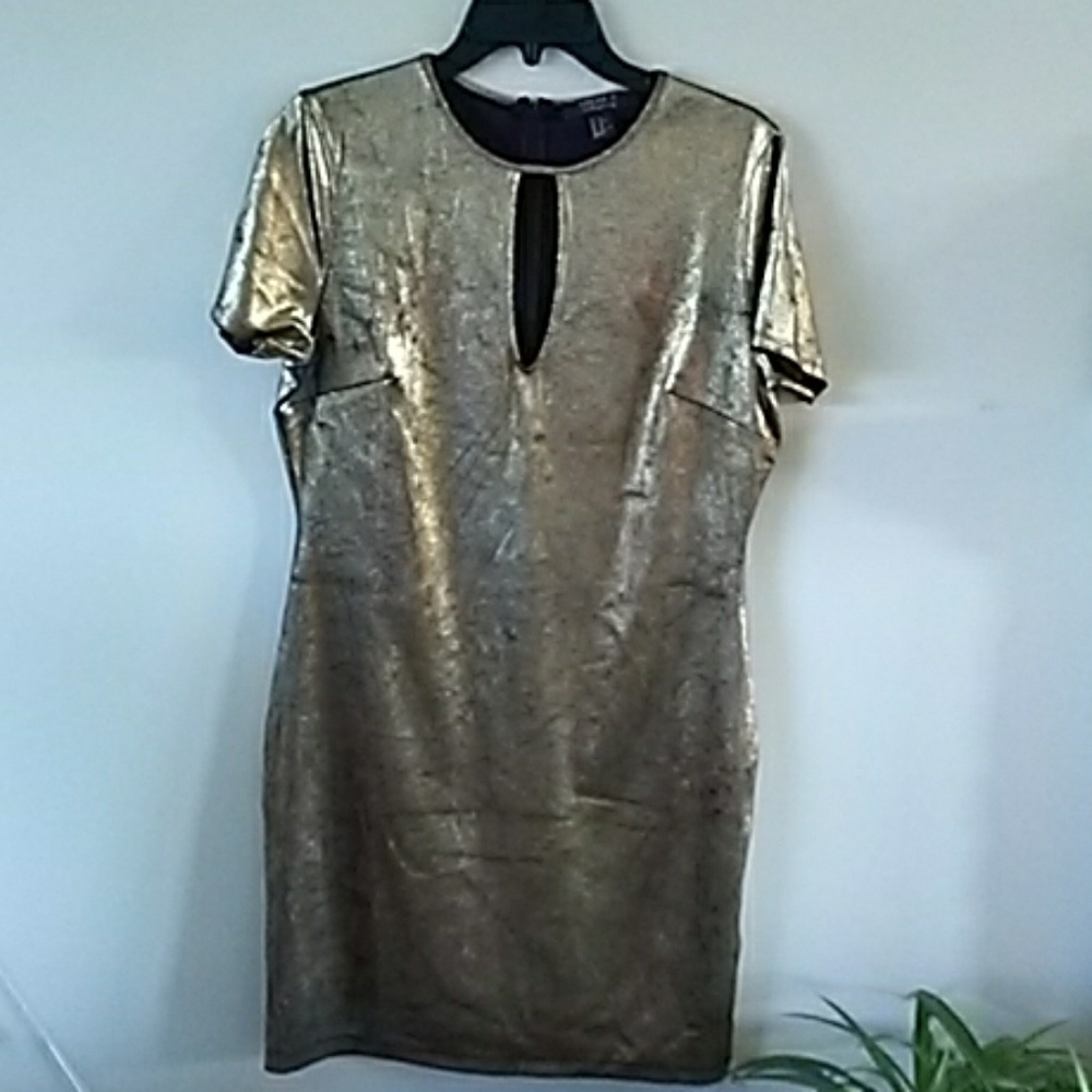 Forever 21 Gold Dress